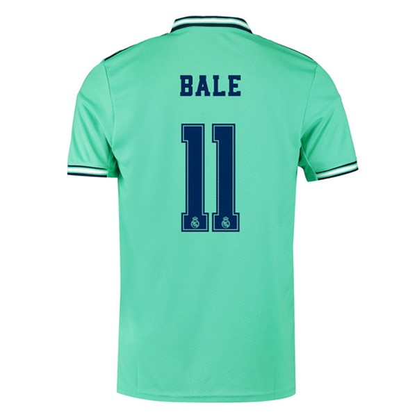 Camiseta Real Madrid NO.11 Bale 3ª Kit 2019 2020 Verde
